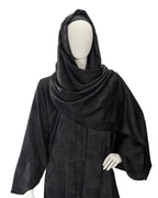 Leyana Black Color Round Neck Abaya For Female