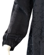 Inaya Black Color V-Neck Abaya For Female