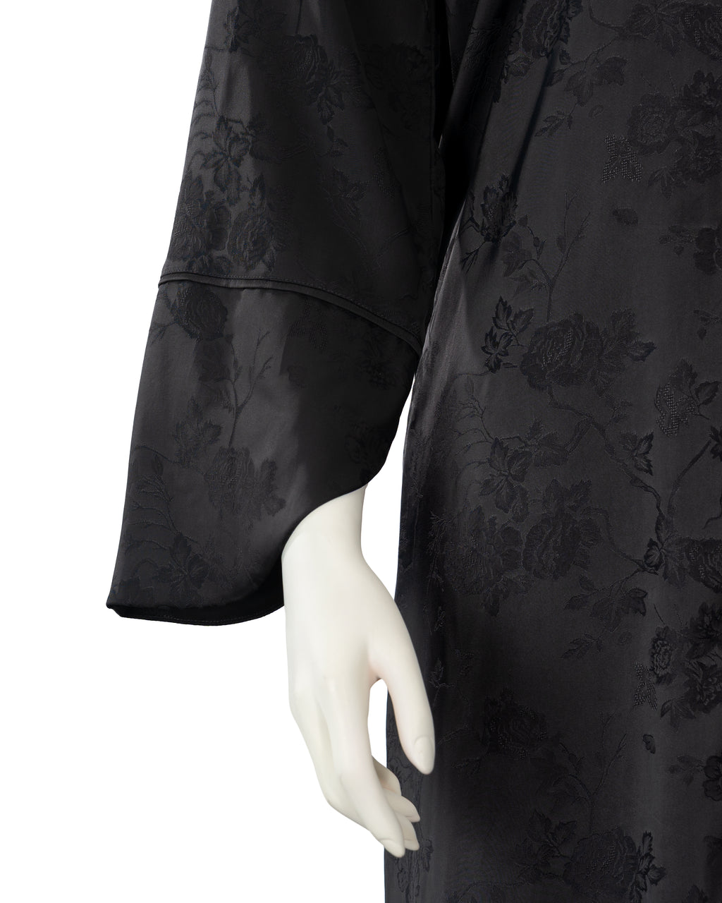 Leyana Black Color Round Neck Abaya For Female