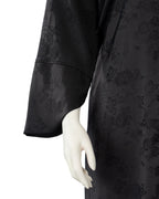 Leyana Black Color Round Neck Abaya For Female