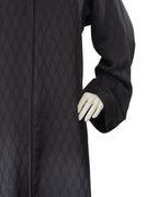 Inaya Black Color Round Neck Abaya For Female