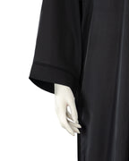 Eyana Black Color V-Neck Abaya For Female