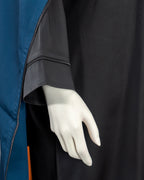 Eyana Black Color V-Neck Abaya For Female